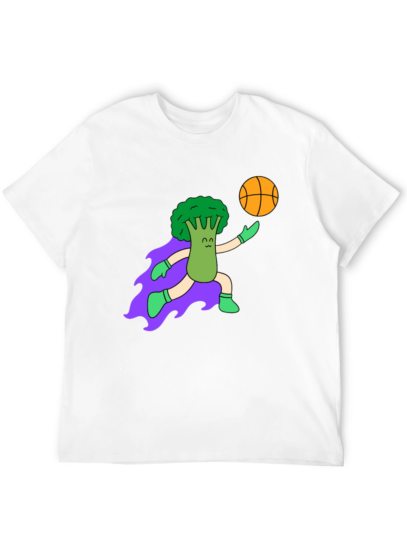 Broccoli Baller Graphic Tee - Black