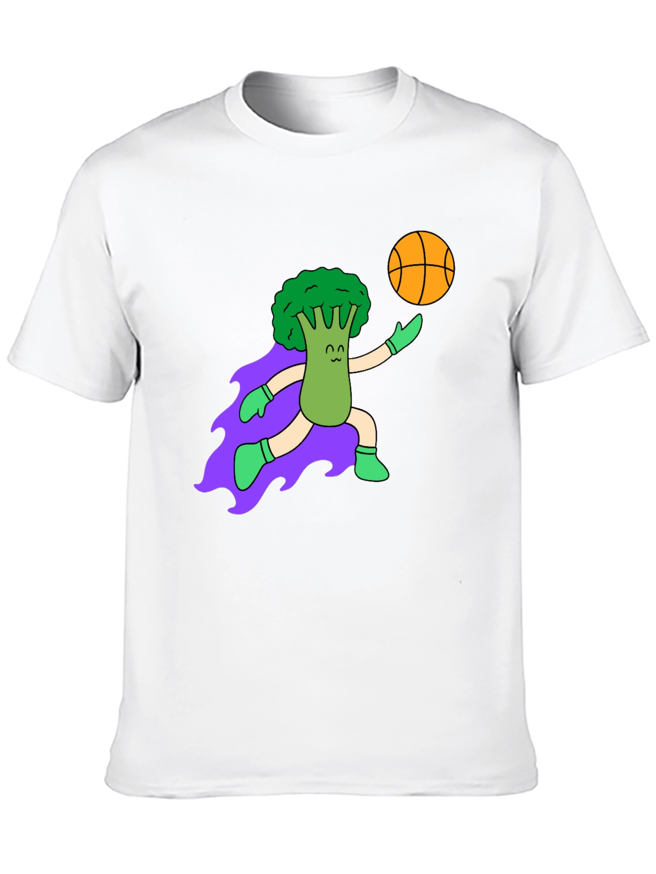 Broccoli Baller Graphic Tee - Black