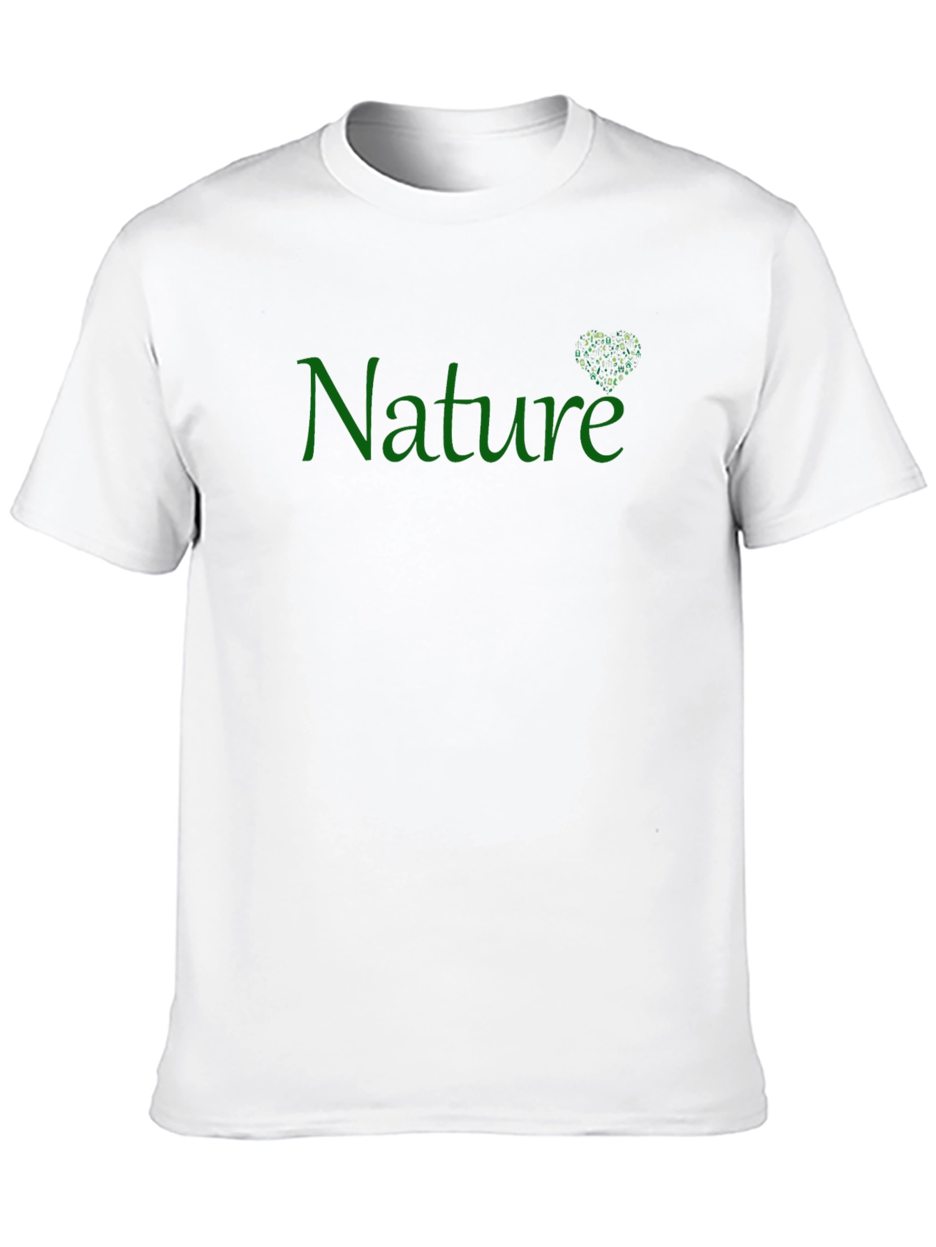 Nature Graphic Black T-Shirt