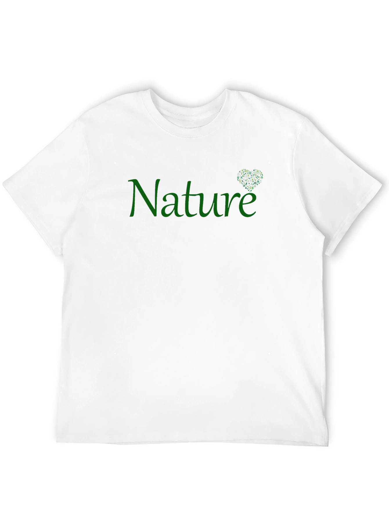 Nature Graphic Black T-Shirt