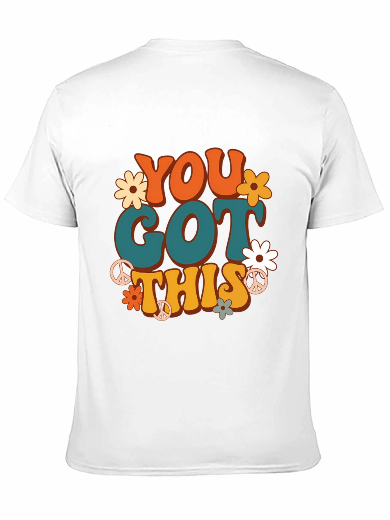You Got This Retro Graphic Tee - Black