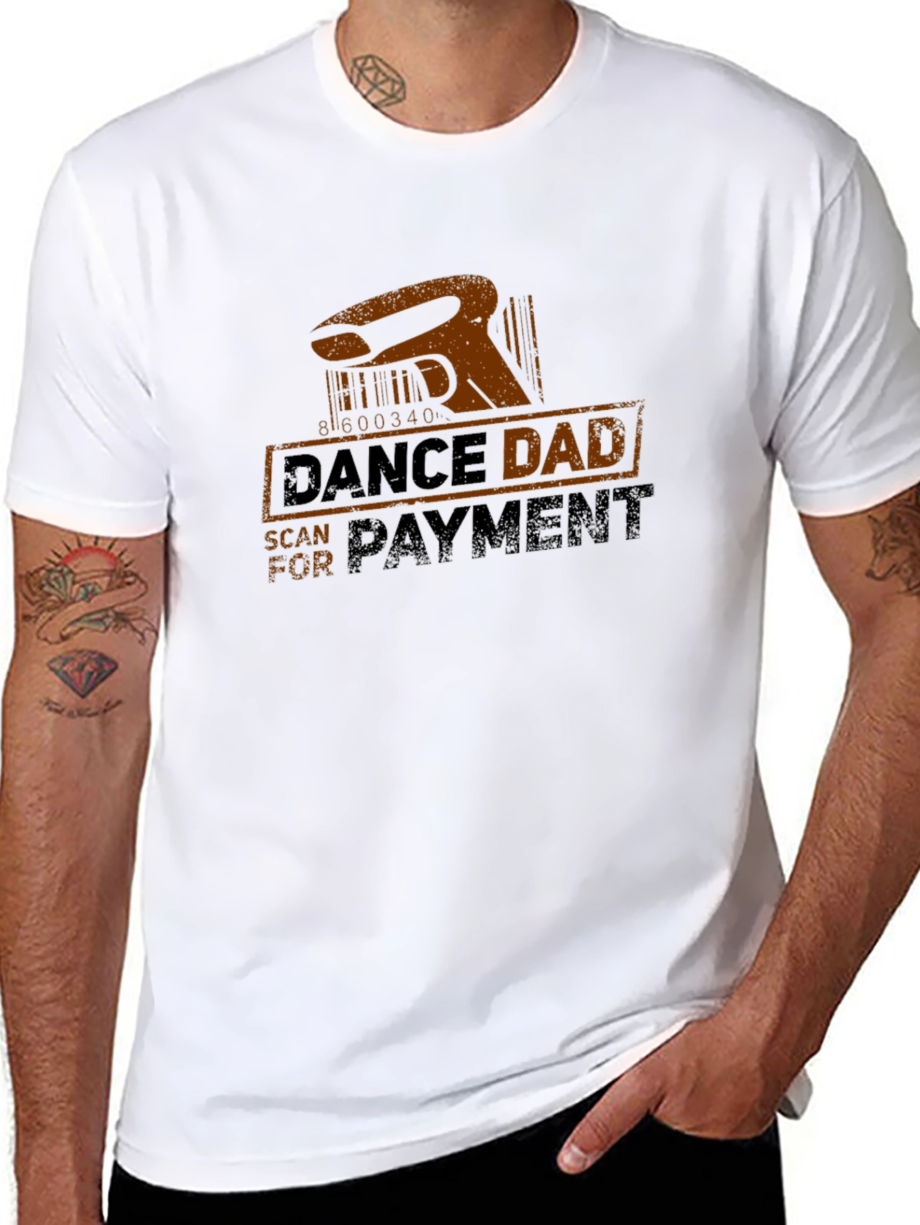 Dance Dad Scan for Payment T-Shirt