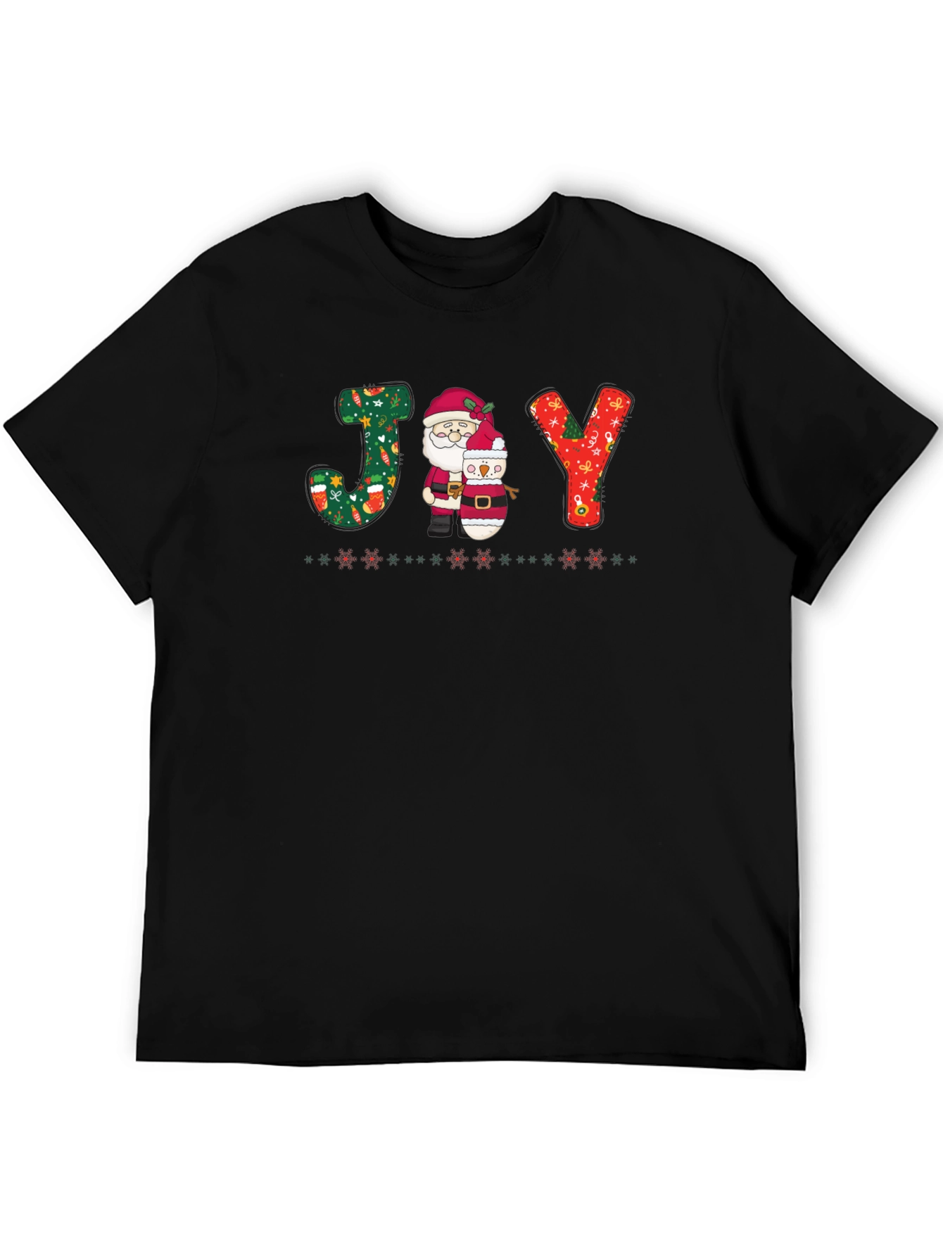 Festive JOY Christmas Graphic Tee