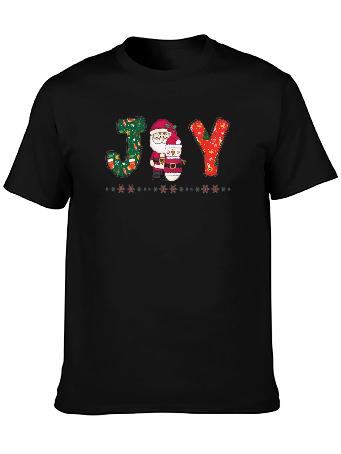 Festive JOY Christmas Graphic Tee