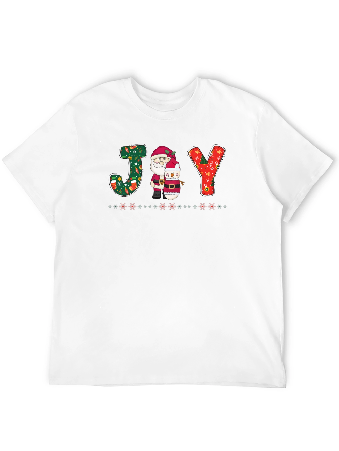 Festive JOY Christmas Graphic Tee