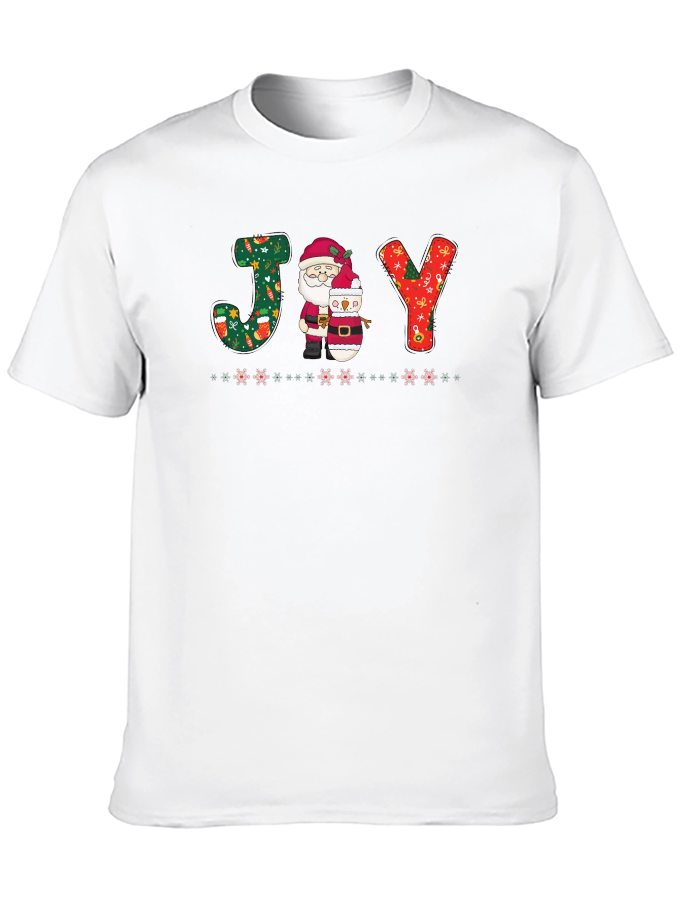 Festive JOY Christmas Graphic Tee