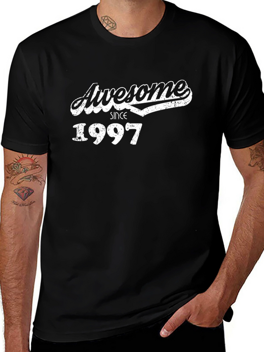Awesome Since 1997 Graphic Tee - Black