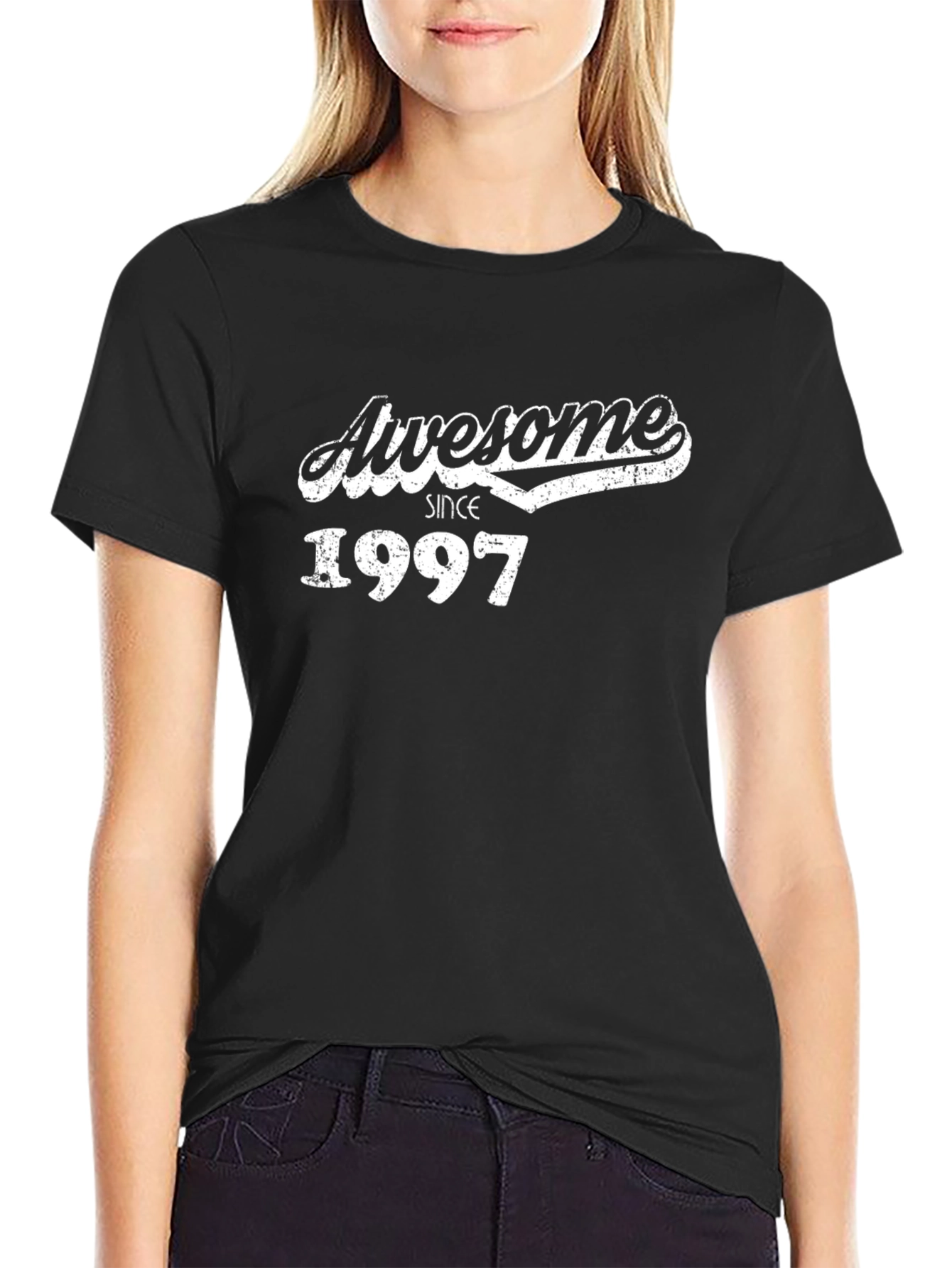 Awesome Since 1997 Graphic Tee - Black
