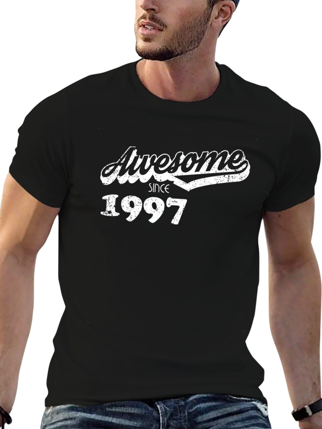Awesome Since 1997 Graphic Tee - Black