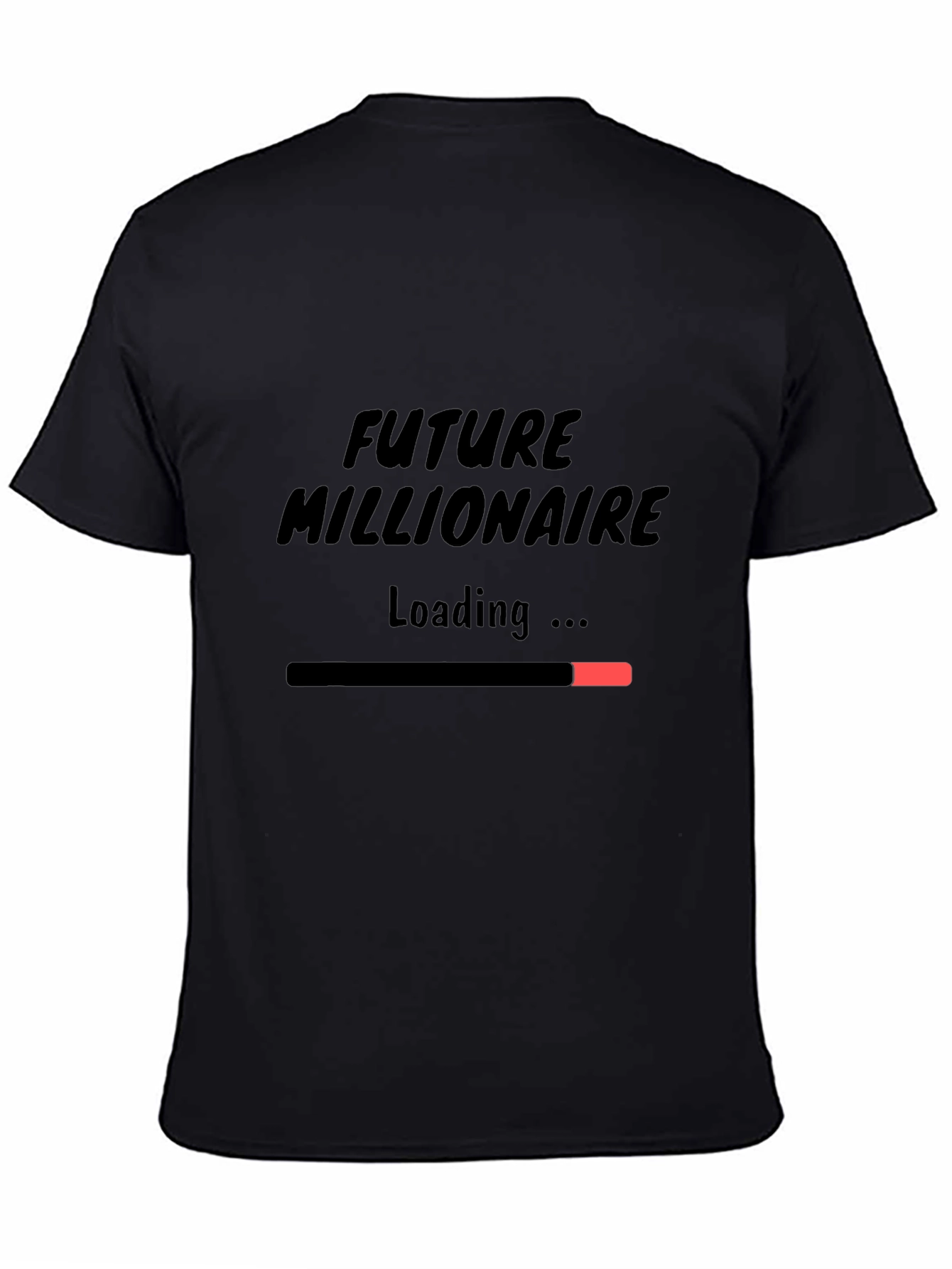 Future Millionaire Loading T-Shirt - Black