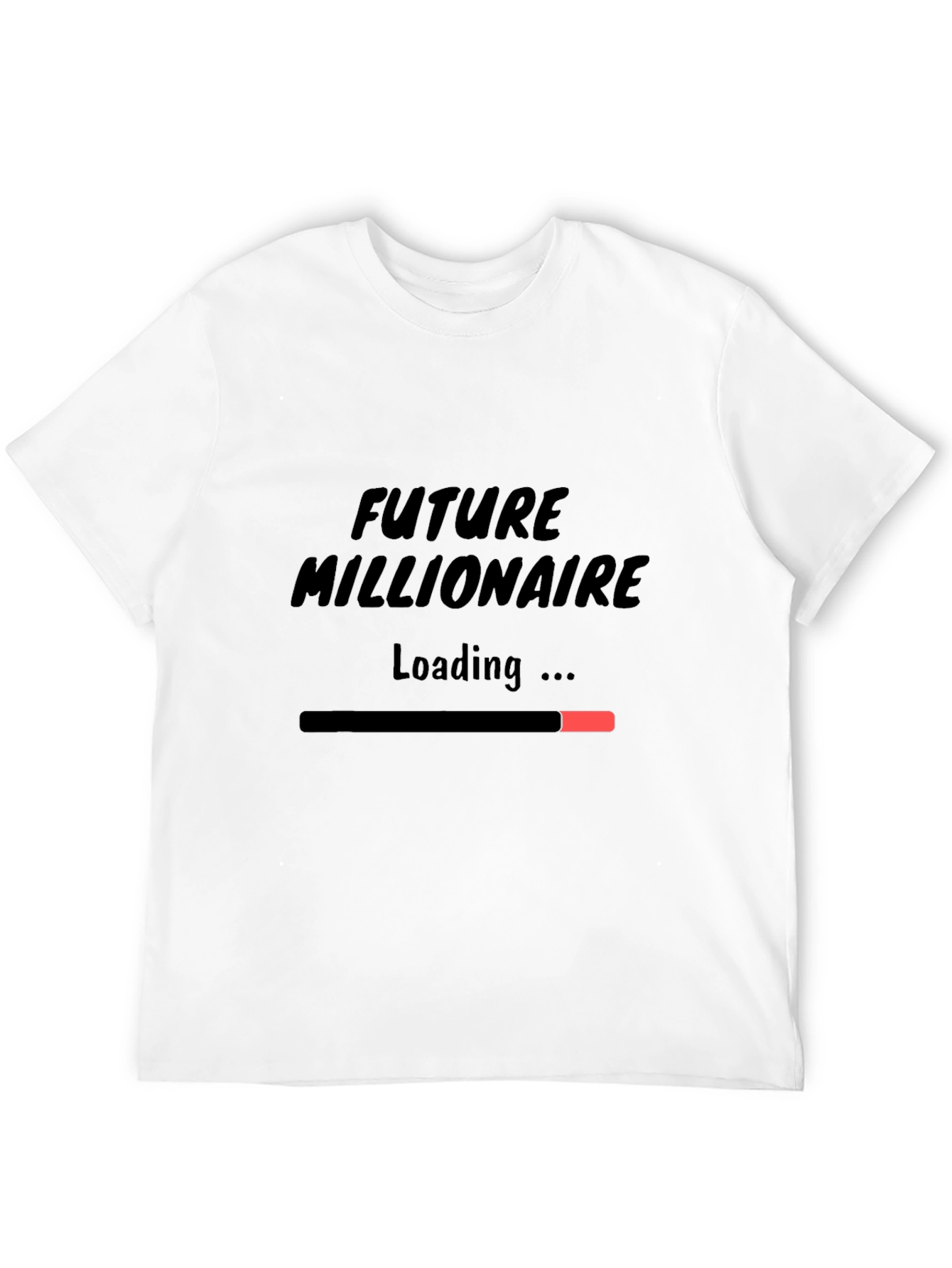Future Millionaire Loading T-Shirt - Black