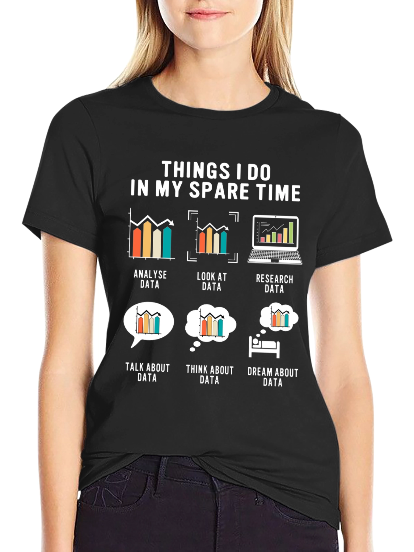 Data Analyst Spare Time T-Shirt