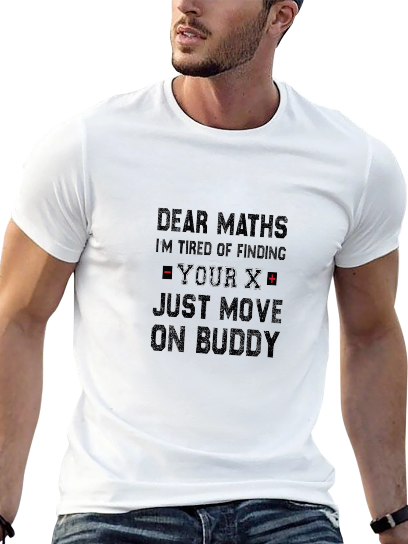 Dear Maths Funny Graphic T-Shirt