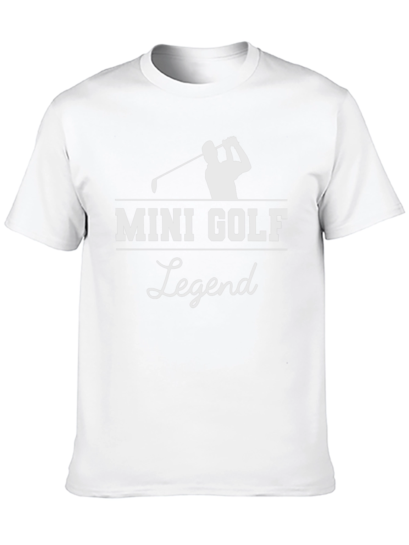 Mini Golf Legend Black T-Shirt