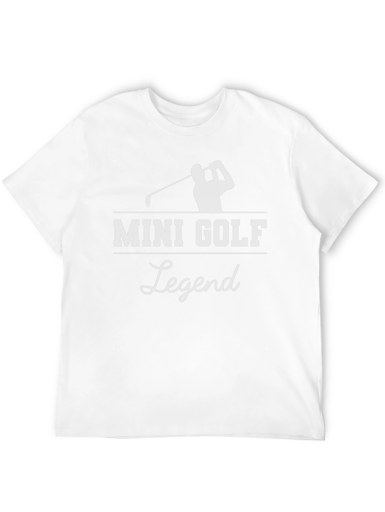 Mini Golf Legend Black T-Shirt