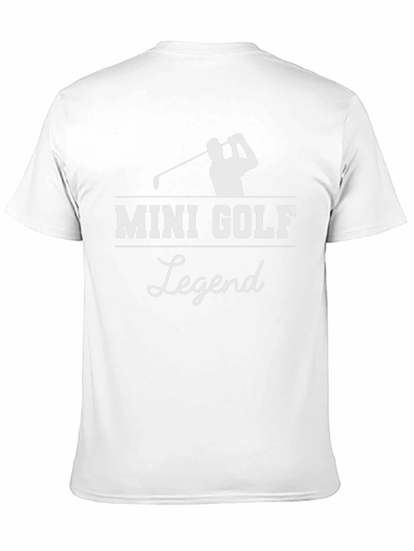 Mini Golf Legend Black T-Shirt