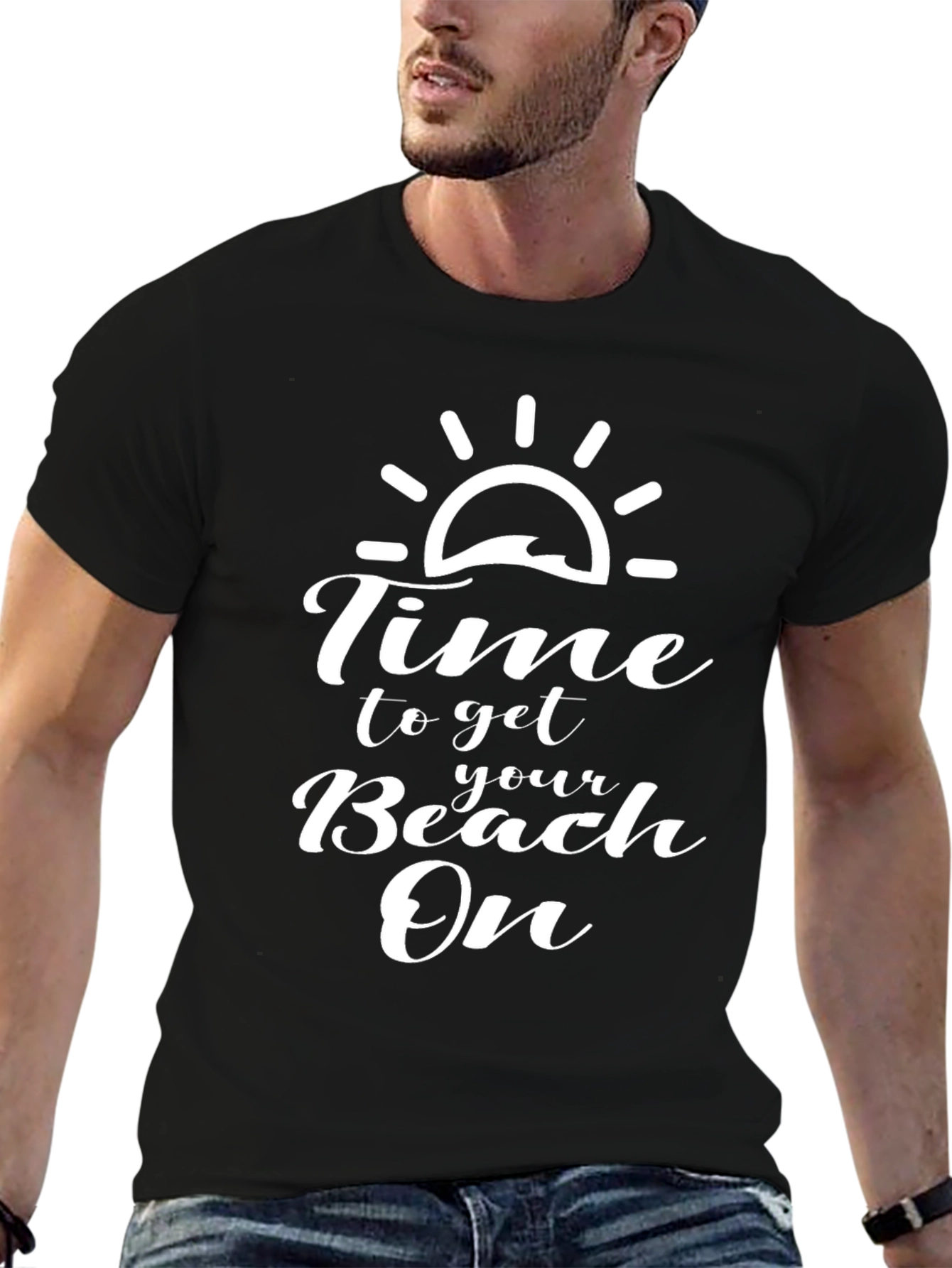 Time to Get Your Beach On Graphic T-Shirt