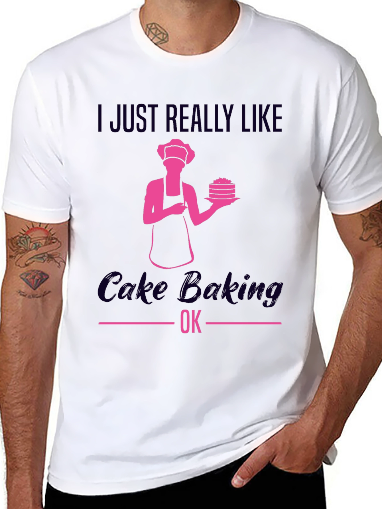 Cake Baking Lover T-Shirt - Funny Baker Gift