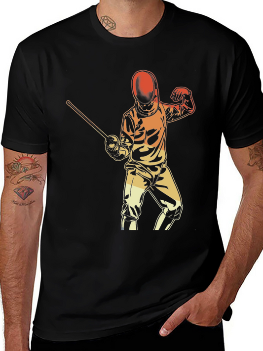Fencing Sport Graphic Tee