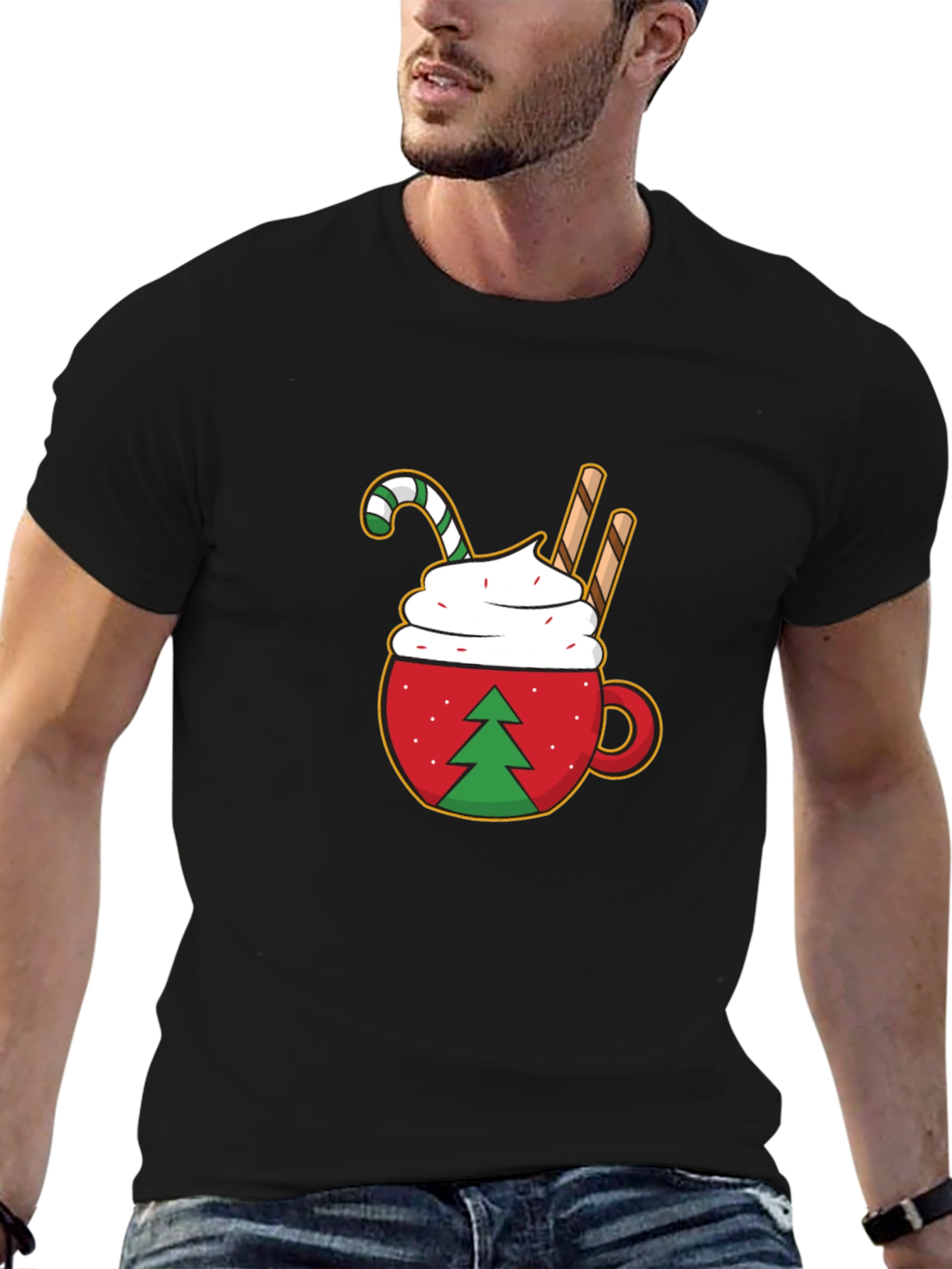Festive Hot Cocoa Graphic Tee