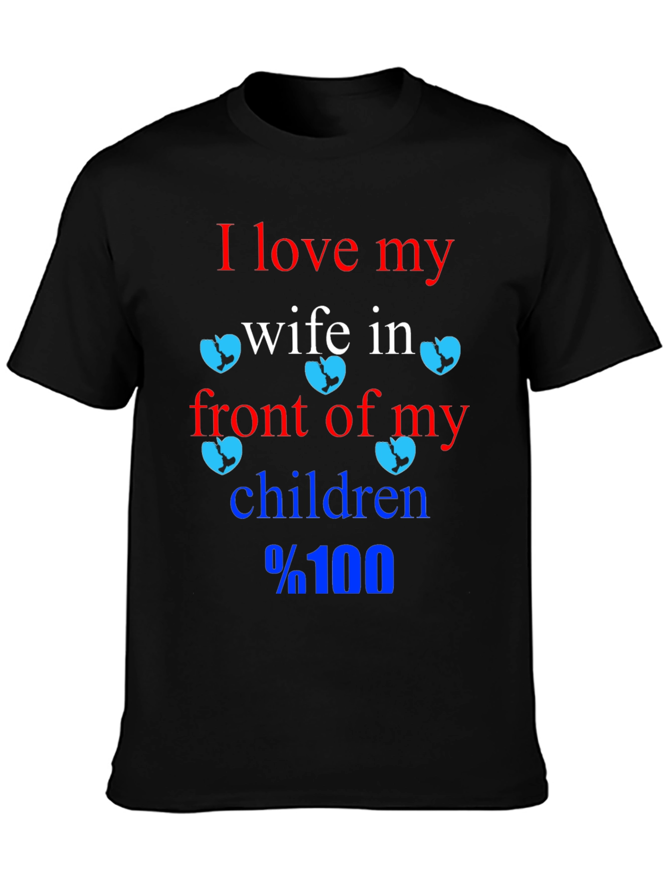 Humorous I Love My Wife Graphic Tee