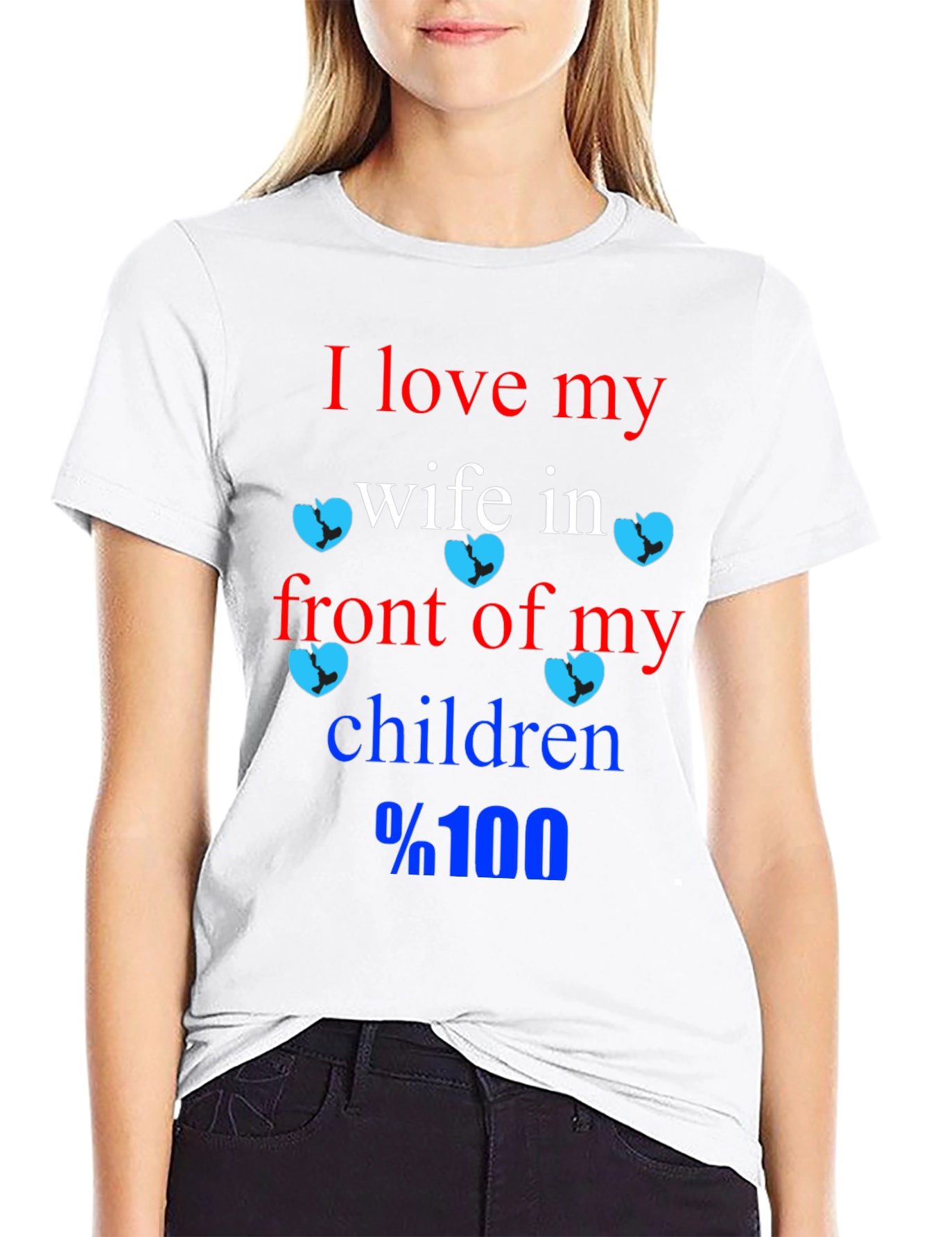 Humorous I Love My Wife Graphic Tee