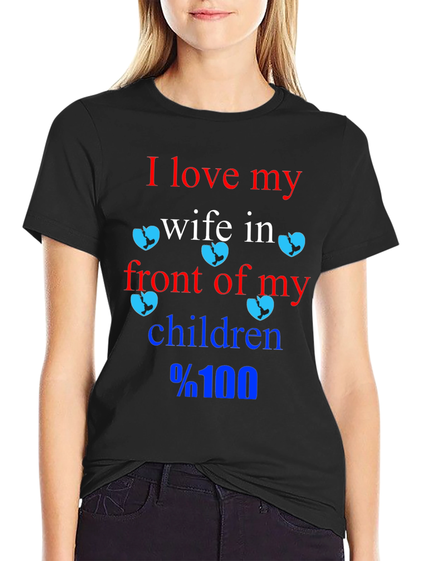Humorous I Love My Wife Graphic Tee