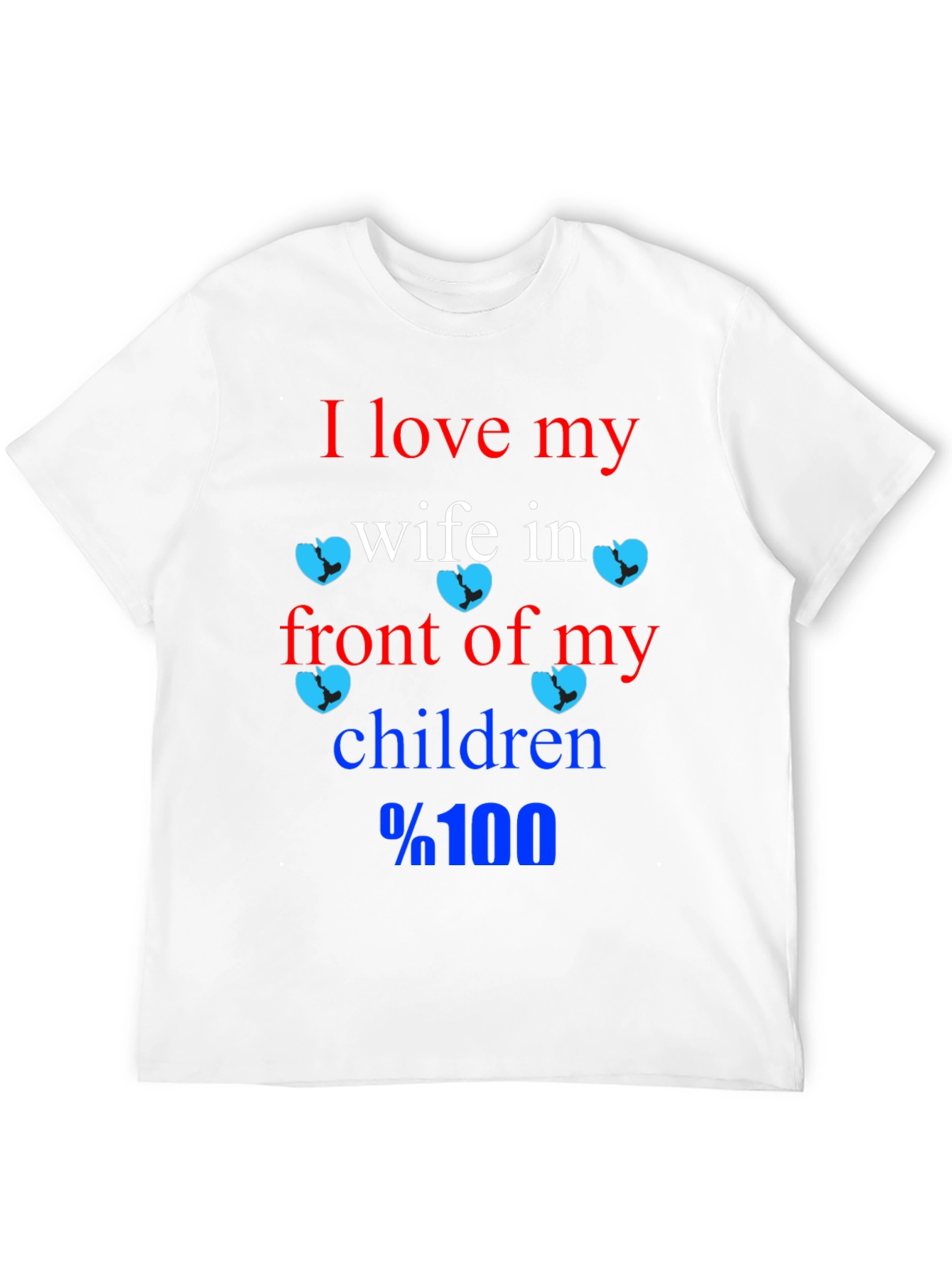 Humorous I Love My Wife Graphic Tee