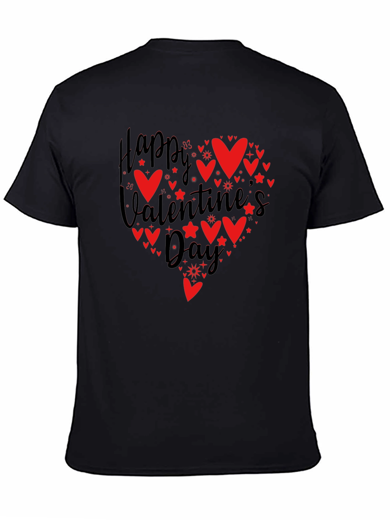 Happy Valentines Day Heart Graphic Tee