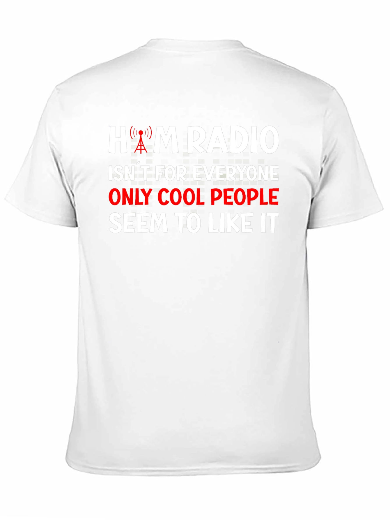 Cool Ham Radio T-Shirt - Only Cool People