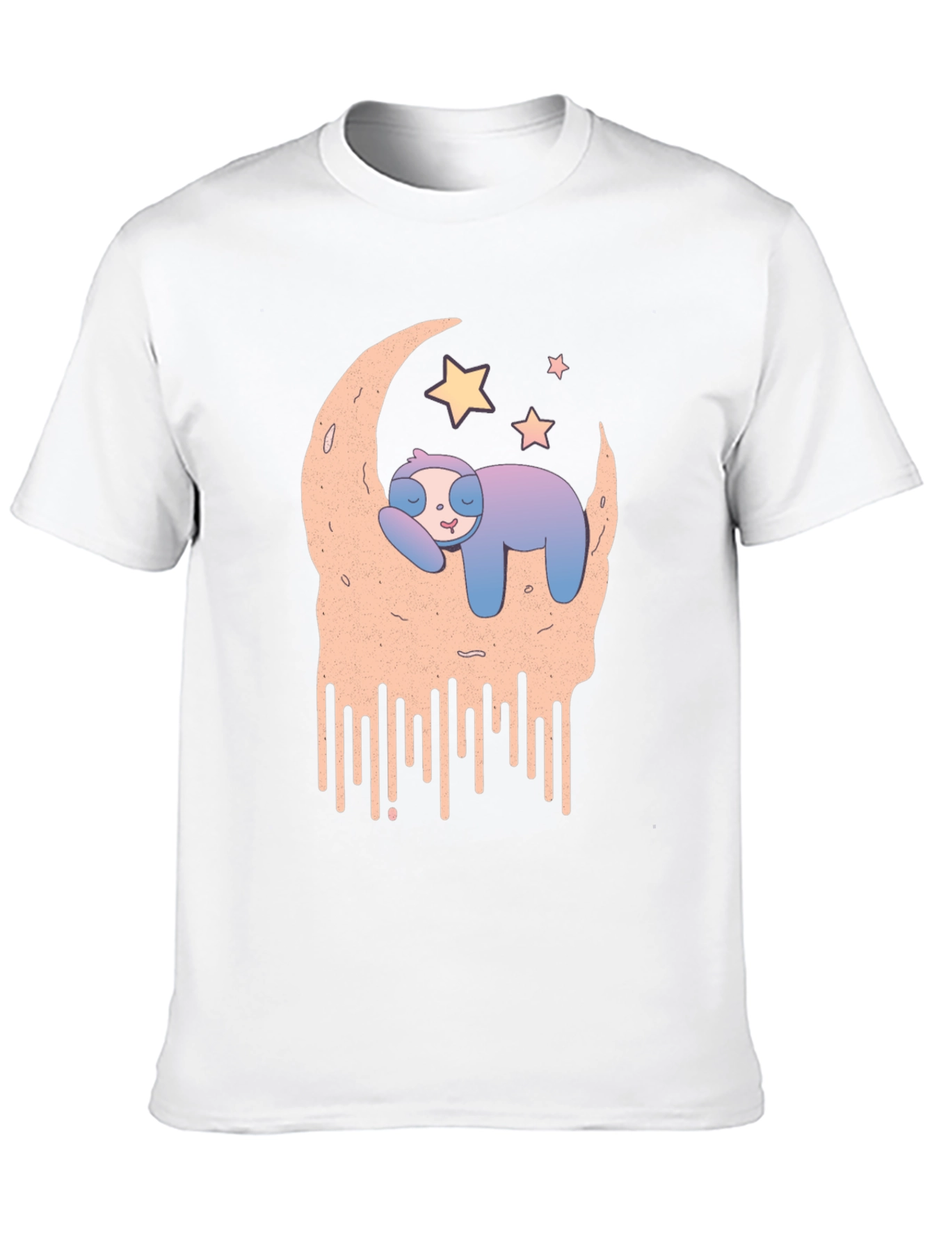 Sloth Moon T-Shirt - Cozy Sleep Tee