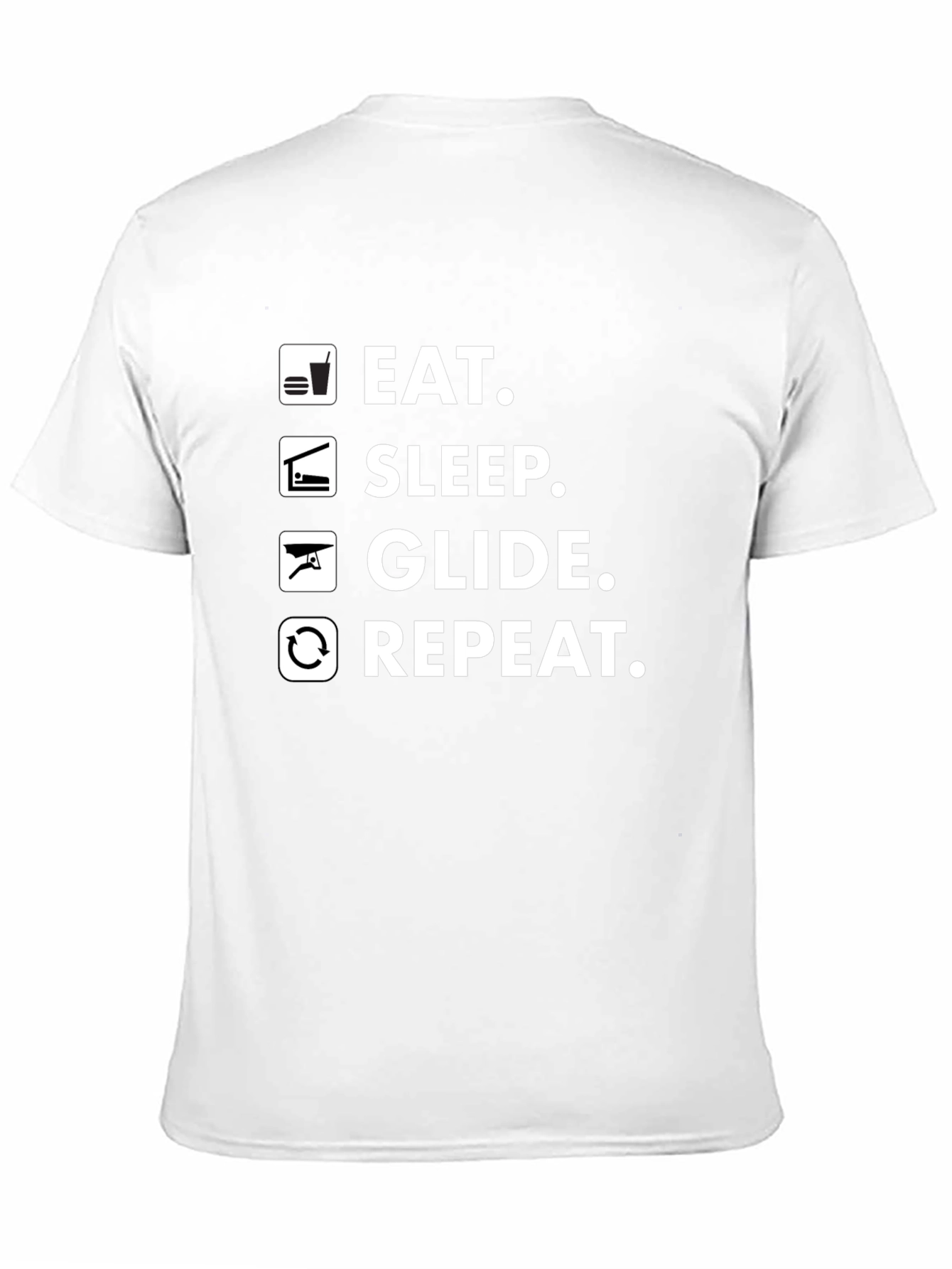 Eat Sleep Glide Repeat T-Shirt