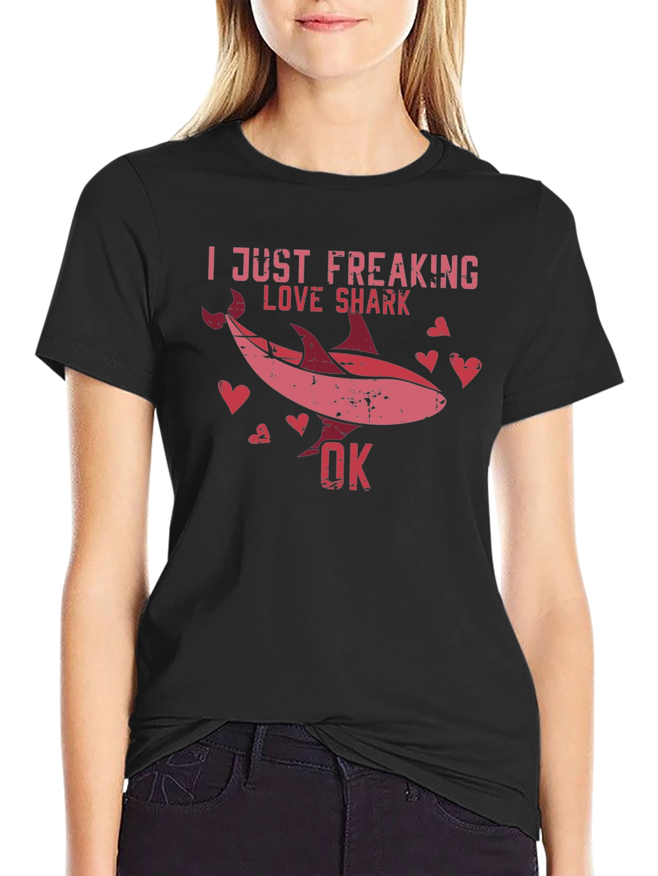 I Just Freaking Love Sharks T-Shirt