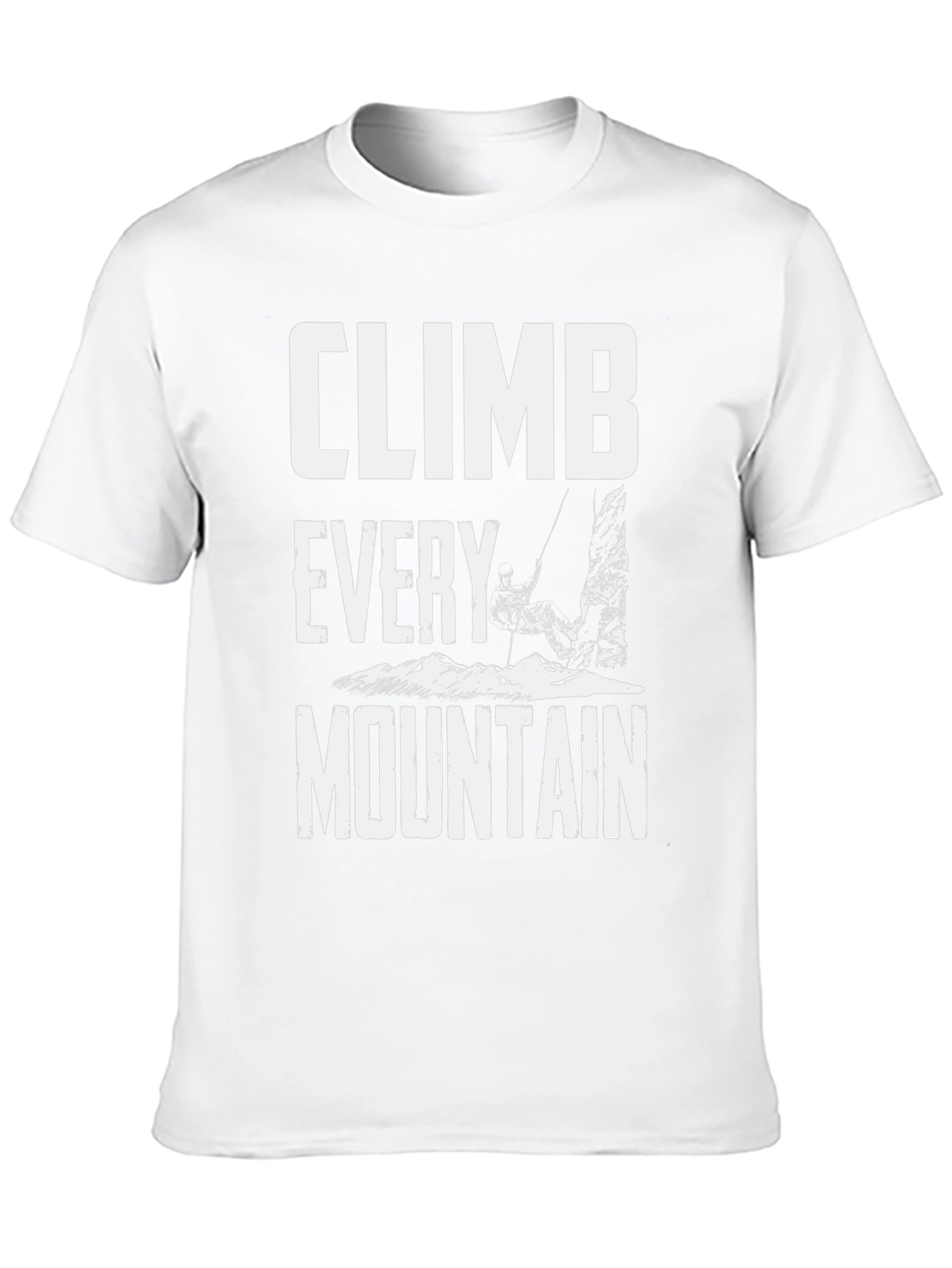Climb Every Mountain Graphic T-Shirt - Black