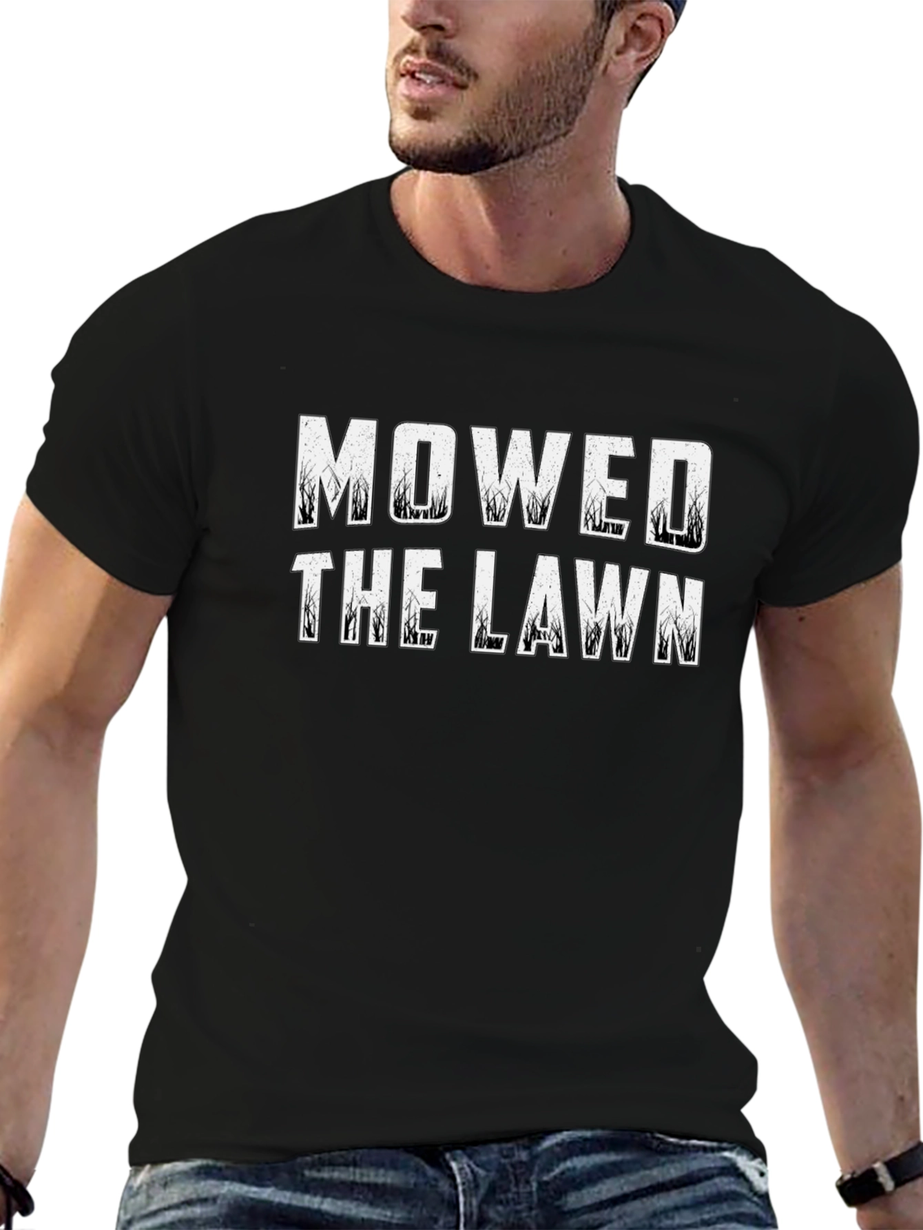 Mowed the Lawn T-Shirt - Funny Gardening Tee
