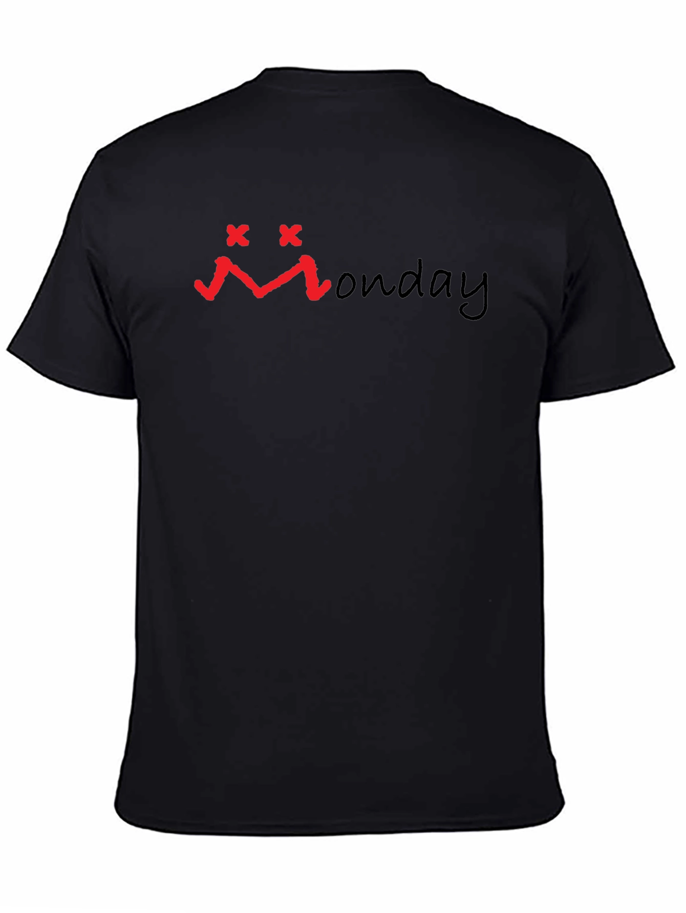 Monday Mood Black T-Shirt
