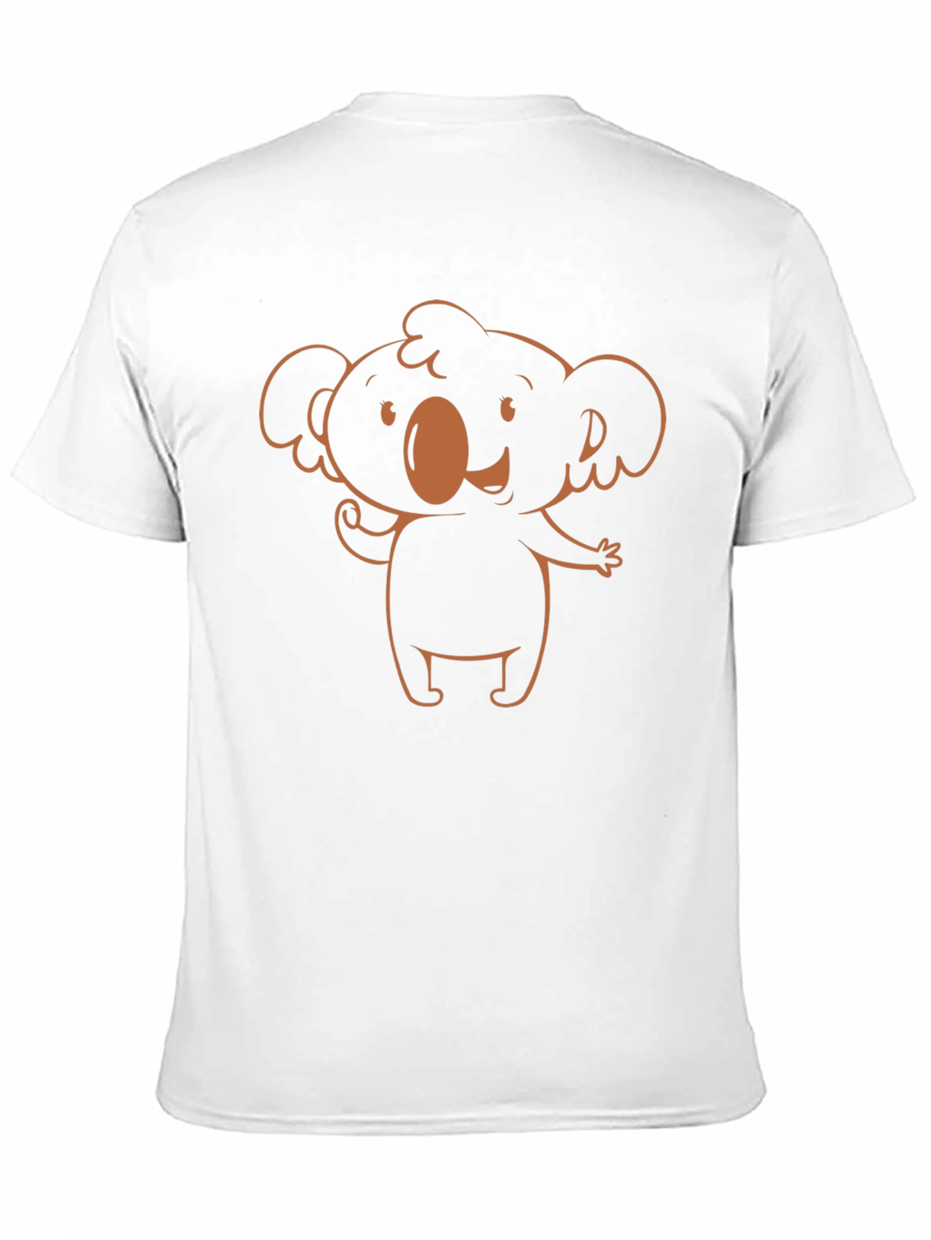 Cute Koala Graphic Tee - Black Unisex Shirt
