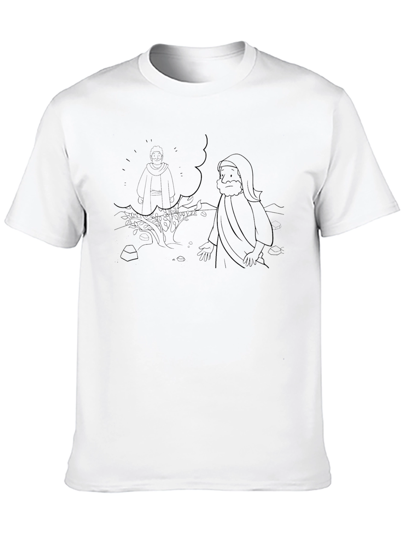 Moses and the Burning Bush T-Shirt