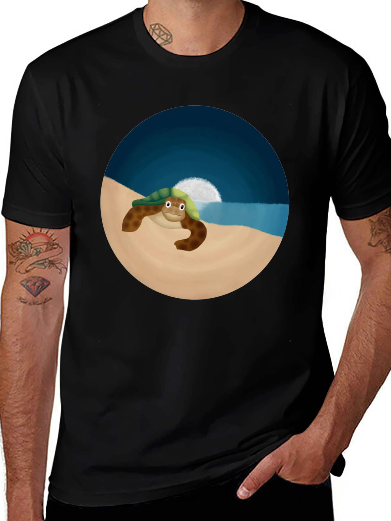 Turtle Beach Graphic T-Shirt - Black
