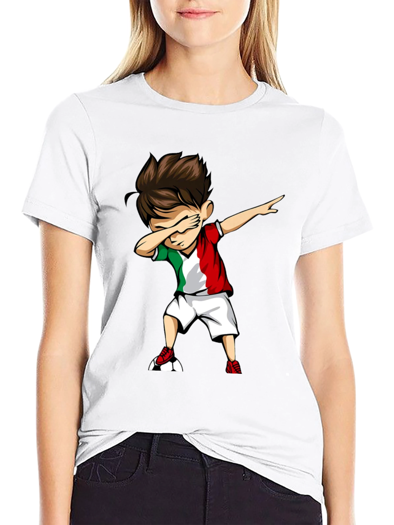 Italian Soccer Dab T-Shirt