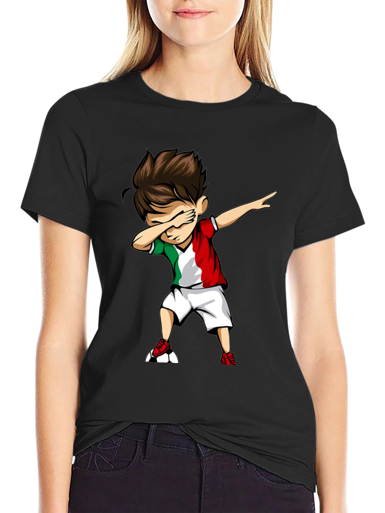 Italian Soccer Dab T-Shirt