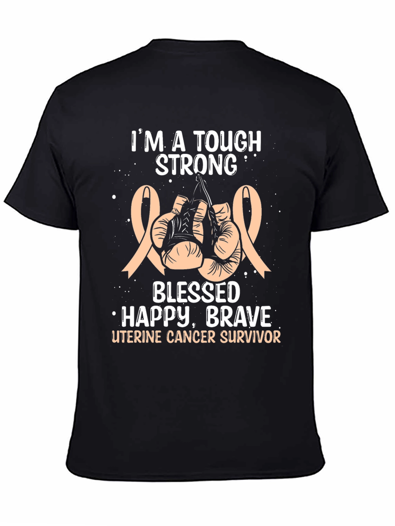Uterine Cancer Survivor Boxing T-Shirt