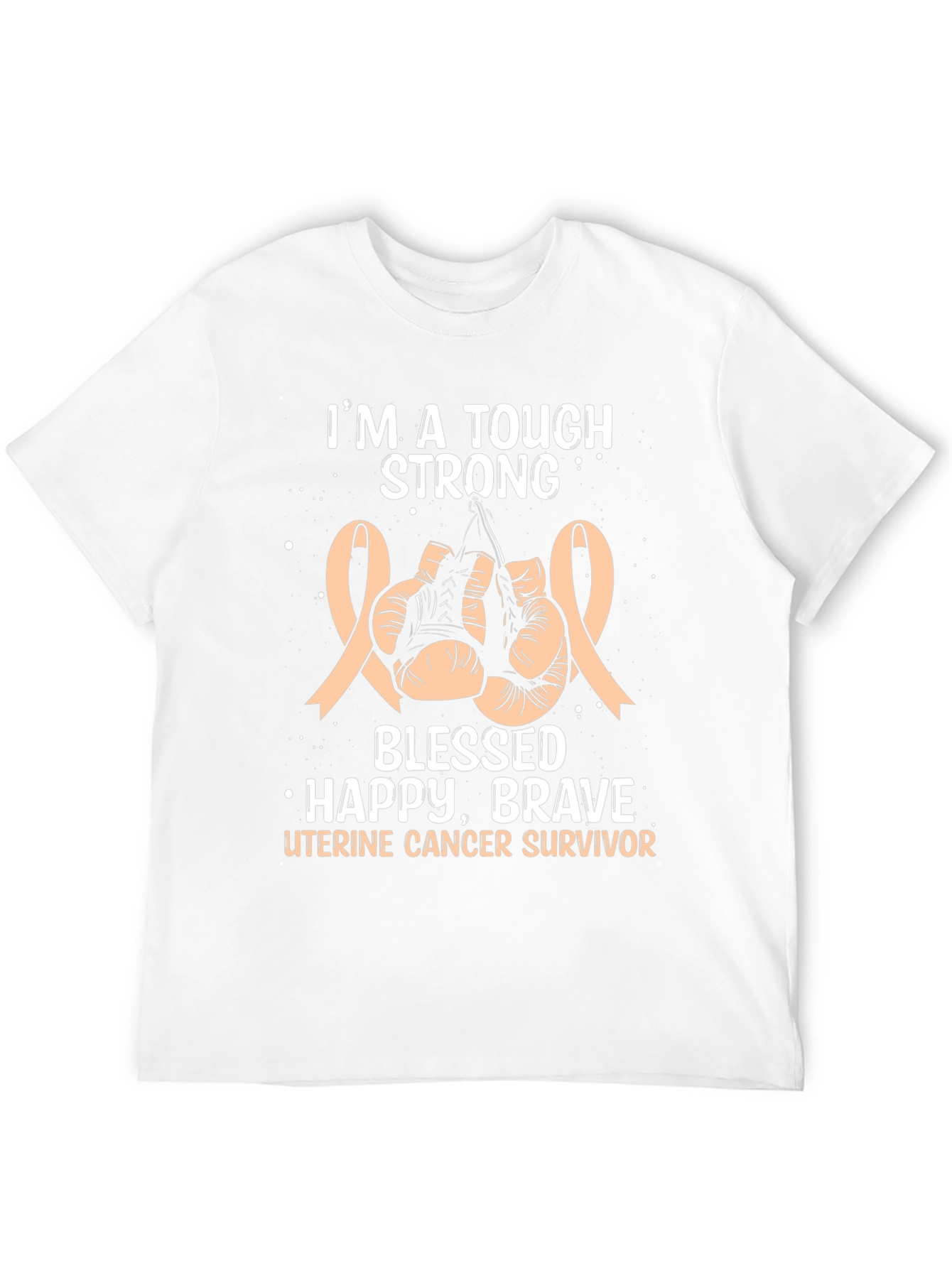 Uterine Cancer Survivor Boxing T-Shirt
