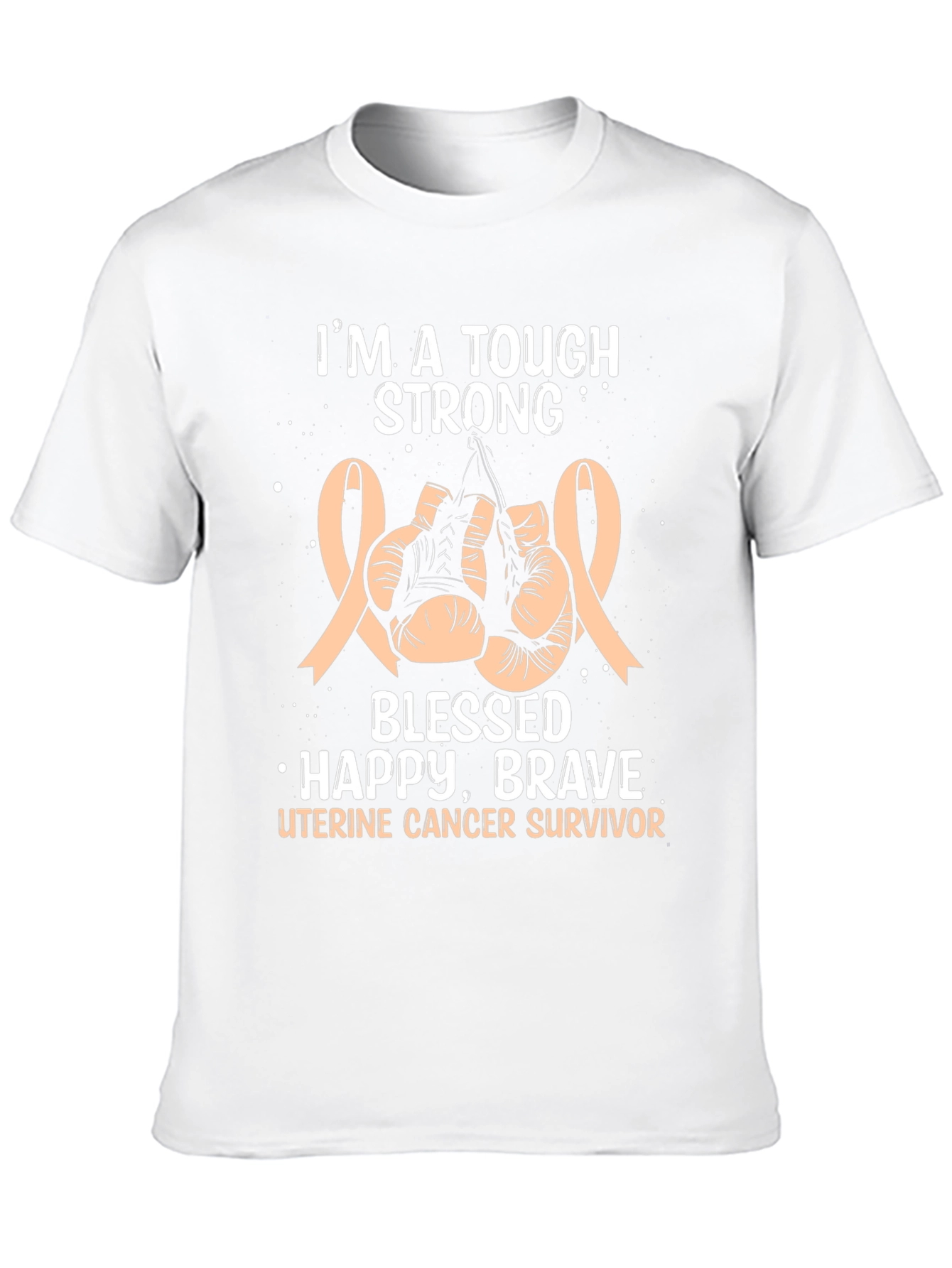 Uterine Cancer Survivor Boxing T-Shirt