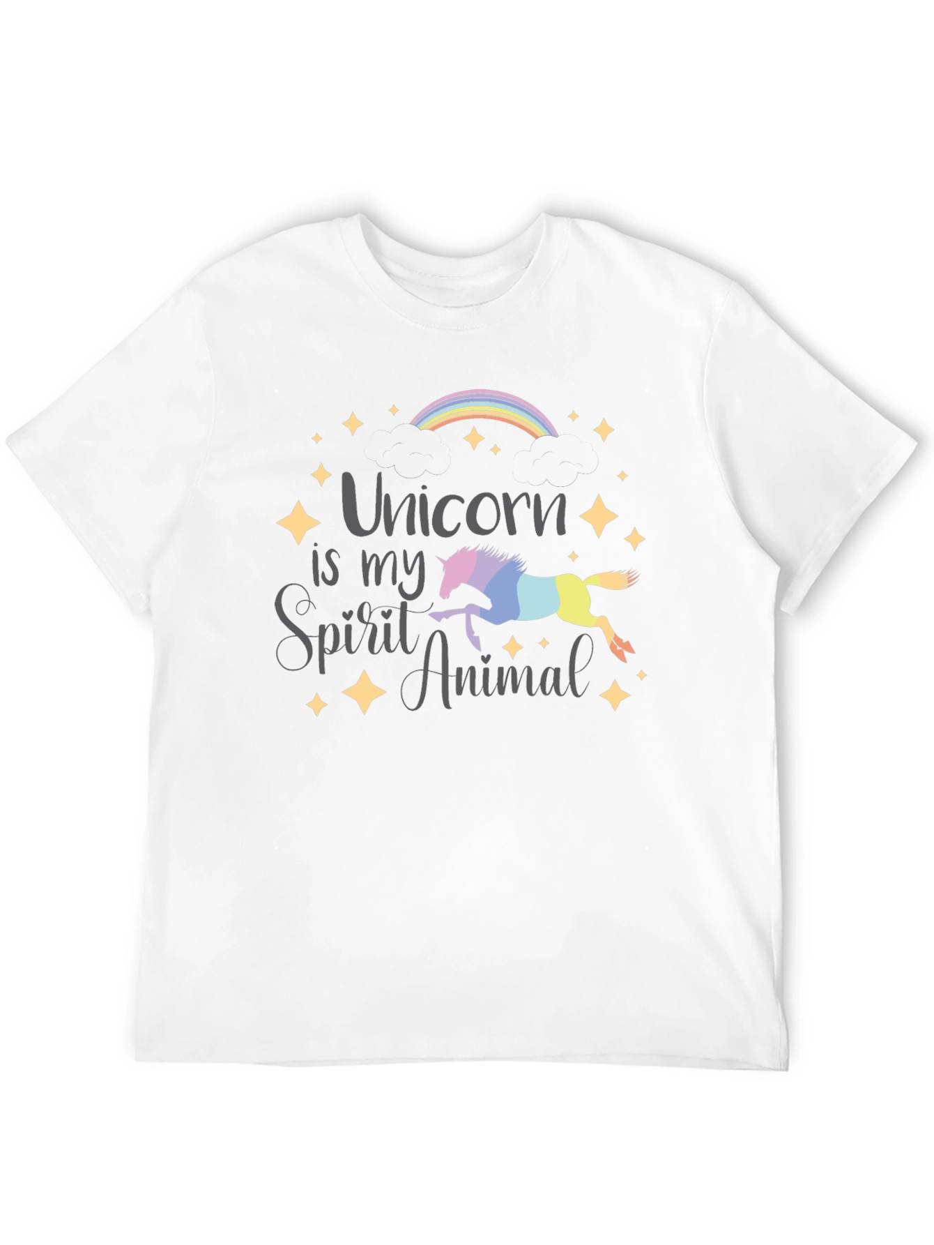 Unicorn Spirit Animal Graphic Tee
