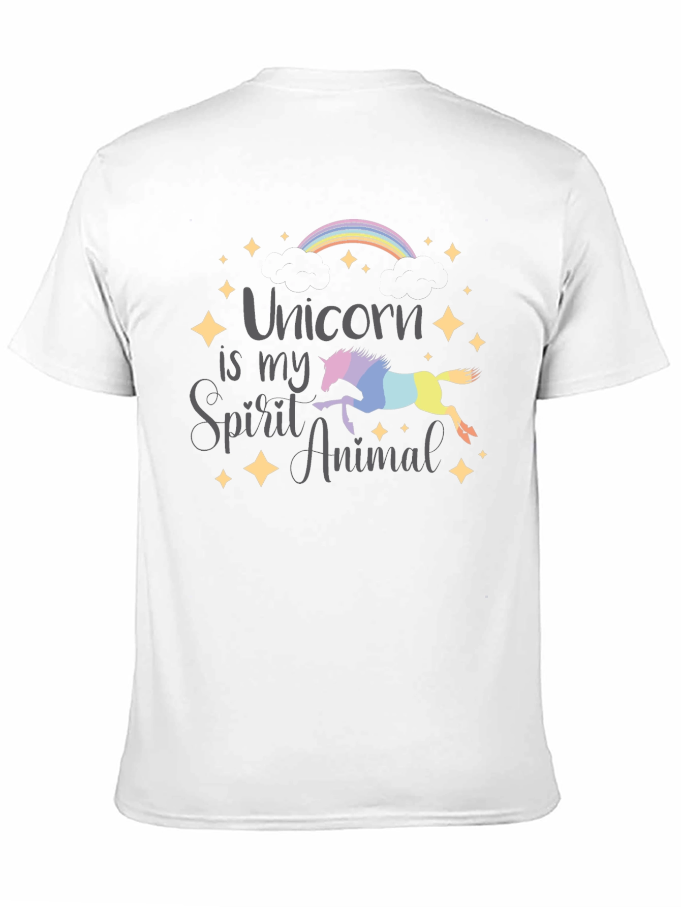 Unicorn Spirit Animal Graphic Tee