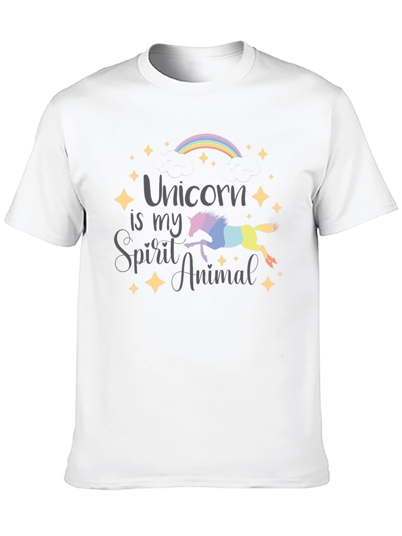 Unicorn Spirit Animal Graphic Tee