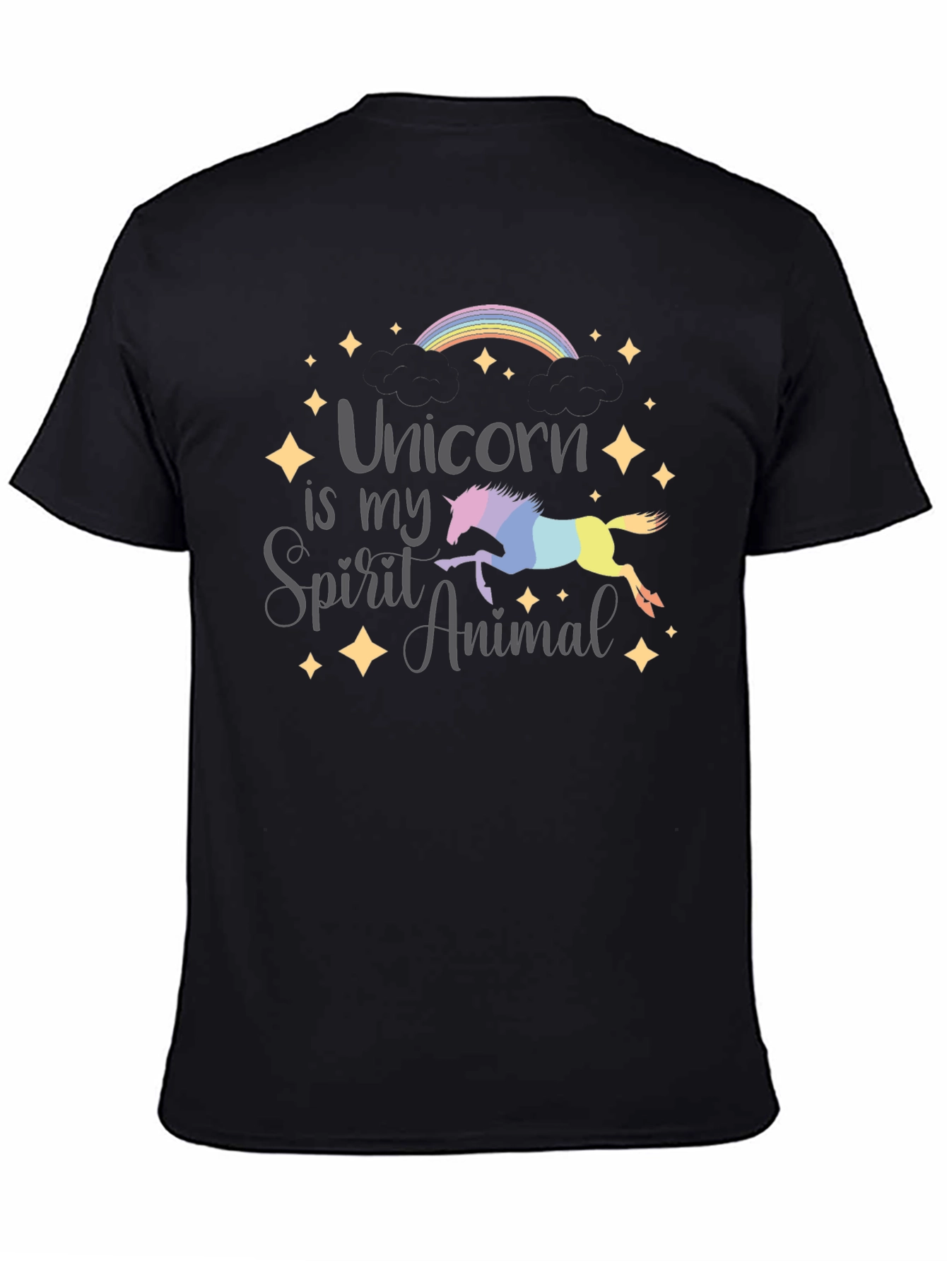 Unicorn Spirit Animal Graphic Tee