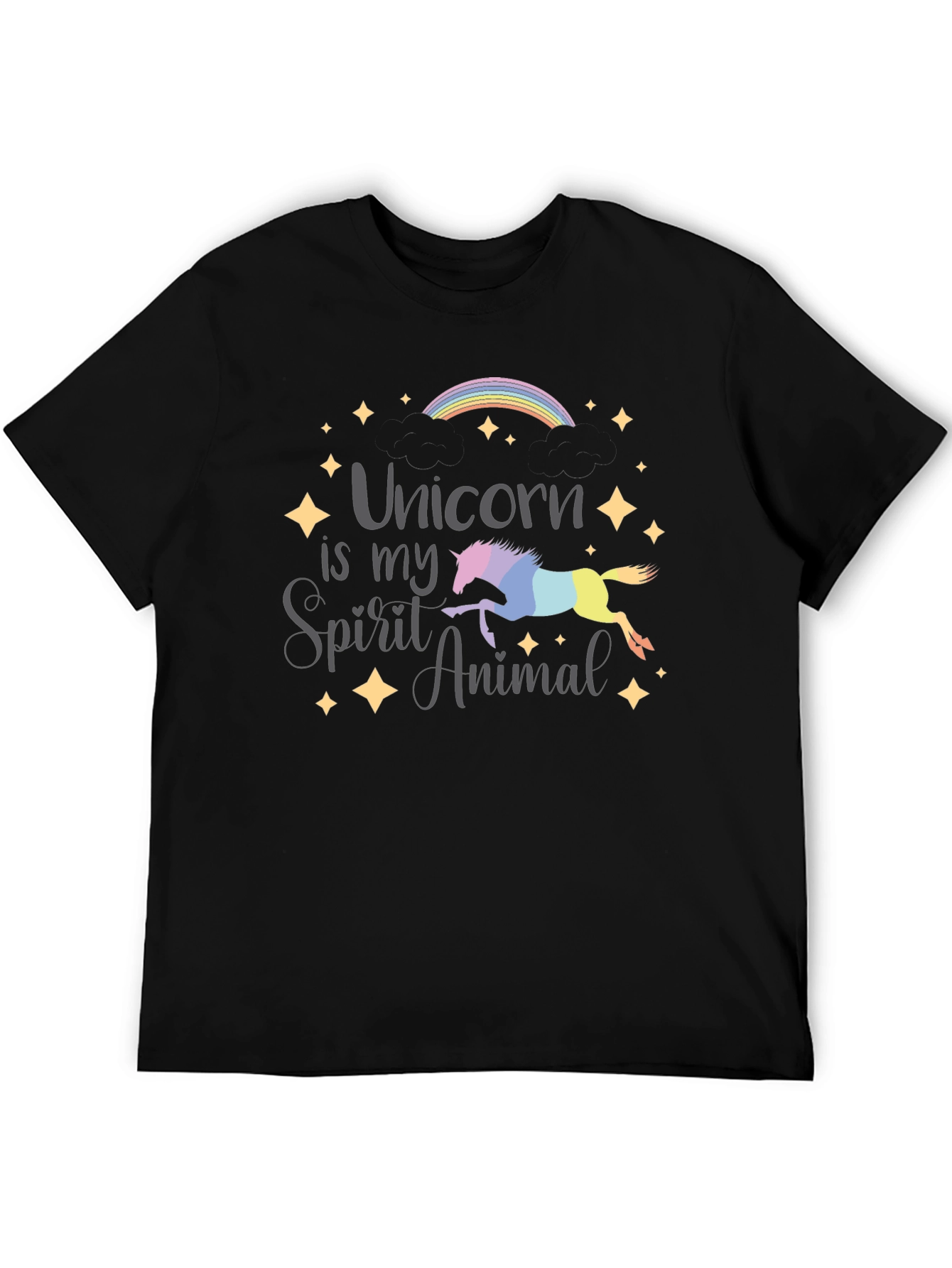 Unicorn Spirit Animal Graphic Tee
