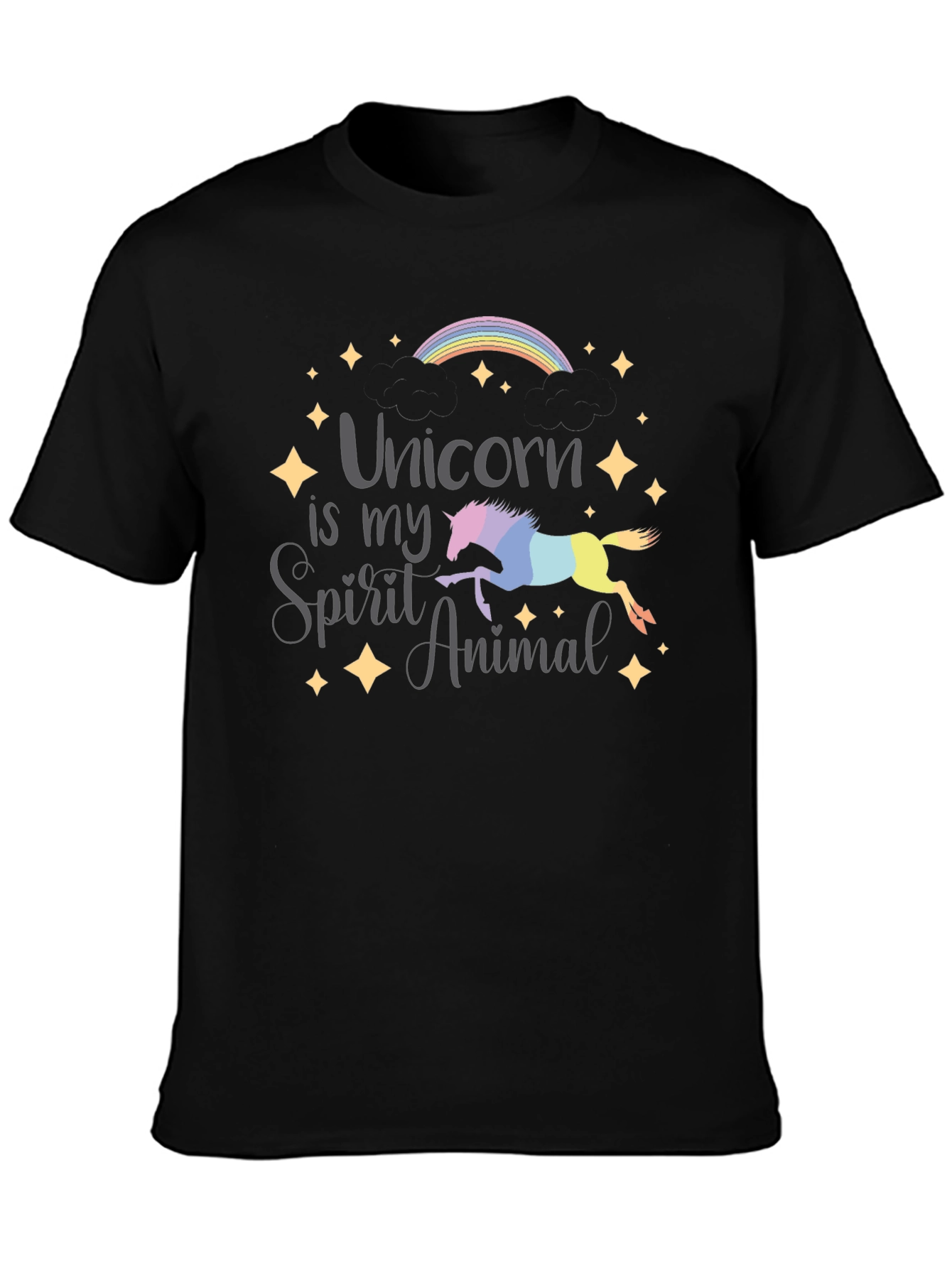 Unicorn Spirit Animal Graphic Tee